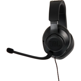Наушники с микрофоном JBL Quantum 300 черный 1.2м мониторные USB оголовье (JBLQUANTUM300BLK) от магазина РЭССИ
