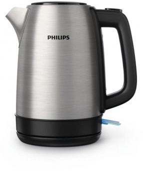 Чайник электрический Philips HD9350/90 1.7л. 1850Вт серебристый/черный (корпус: нержавеющая сталь) от магазина РЭССИ