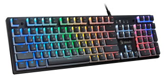 Клавиатура A4Tech Bloody S510NP механическая черный USB for gamer LED (S510NP (PUDDING BLACK)) от магазина РЭССИ