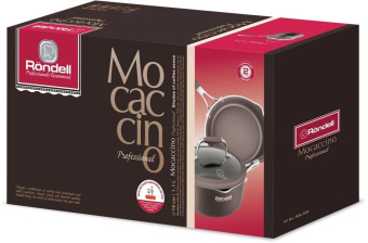 Ковш Rondell Mocaccino Profession RDA-928 1.1л. d=16см (с крышкой) коричневый от магазина РЭССИ