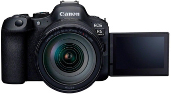 Фотоаппарат Canon EOS R6 Mark II kit черный 1.62Mpix 3" UHD 4K WiFi RF 24-105mm f/4 L IS USM LP-E6NH (с объективом) от магазина РЭССИ