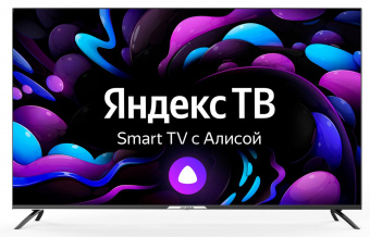 Телевизор LED Hyundai 65" H-LED65BU7003 Яндекс.ТВ Frameless черный 4K Ultra HD 60Hz DVB-T DVB-T2 DVB-C DVB-S DVB-S2 USB WiFi Smart TV от магазина РЭССИ