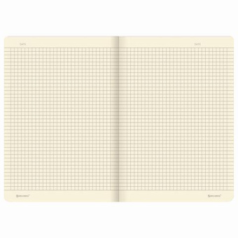 Тетрадь BRAUBERG VIVA A5 147x210 мм 48 листов сшивка клетка кожзам гладкий бордовый 403891 от магазина РЭССИ