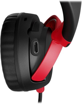 Наушники с микрофоном HyperX Cloud Mini черный/красный накладные BT оголовье (7G8F1AA) от магазина РЭССИ