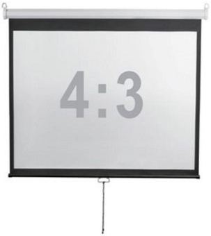 Экран 150x200см Digis Optimal-D DSOD-4303 4:3 настенно-потолочный рулонный от магазина РЭССИ
