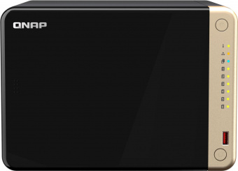 Сетевое хранилище NAS Qnap Original TS-664-8G 6-bay настольный Celeron N5095 от магазина РЭССИ