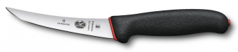 Нож кухонный Victorinox Fibrox Dual Grip (5.6613.12D) стальной обвалочный лезв.120мм прямая заточка черный от магазина РЭССИ