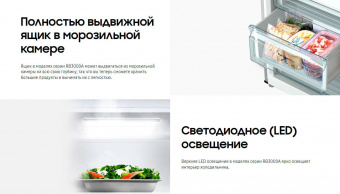 Холодильник Samsung RB33A32N0WW/WT белый (двухкамерный) от магазина РЭССИ
