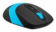 Мышь A4Tech Fstyler FG10S черный/синий оптическая (2000dpi) silent беспроводная USB для ноутбука (4but) от магазина РЭССИ