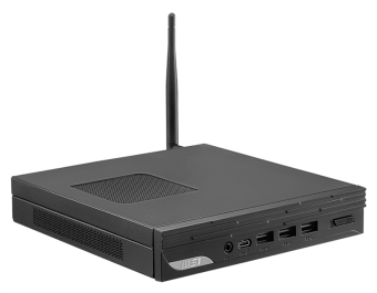 Неттоп MSI Pro DP10 12M-219XRU i7 1255U (1.7) 16Gb SSD1Tb Iris Xe noOS 2.5xGbitEth WiFi BT 120W черный (9S6-B0A621-219) от магазина РЭССИ