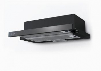 Вытяжка встраиваемая Lex Hubble G 500 черный/стекло черное управление: кнопочное (1 мотор) от магазина РЭССИ