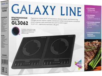 Плита Индукционная Galaxy Line GL 3062 черный стеклокерамика (настольная) от магазина РЭССИ