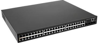 Коммутатор Osnovo SW-48G4X-2L 48x1Гбит/с 4SFP+ 48PoE 800W управляемый от магазина РЭССИ