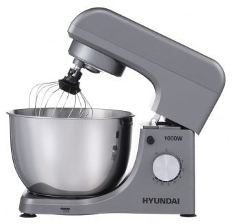 Миксер планетарный Hyundai HYM-S5451 1000Вт серый/черный от магазина РЭССИ