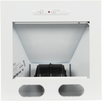 Вытяжка каминная Elikor Оптима 50П-400-П3Л белый управление: ползунковое (1 мотор) от магазина РЭССИ