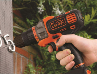 Дрель-шуруповерт Black+Decker MT218K-QW аккум. патрон:быстрозажимной (кейс в комплекте) от магазина РЭССИ