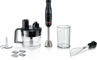 Блендер погружной Bosch MSM4B670 1000Вт черный от магазина РЭССИ