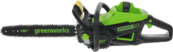 Цепная пила Greenworks GD60CS25 аккум. 2500Вт дл.шины:16" (40cm) (2008907) от магазина РЭССИ