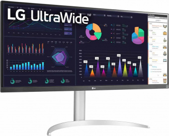 Монитор LG 34" UltraGear 34WQ650-W черный IPS LED 1ms 21:9 HDMI M/M матовая HAS 400cd 178гр/178гр 2560x1080 FreeSync DP FHD USB 7.9кг от магазина РЭССИ
