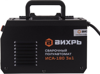 Сварочный полуавтомат Вихрь ИСА-180 3в1 инвертор FLUX, MMA,TIG-Lift 4.8кВт от магазина РЭССИ