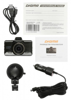 Видеорегистратор Digma FreeDrive 350 Super HD Night черный 3Mpix 1296x2304 1296p 170гр. MS8336 от магазина РЭССИ