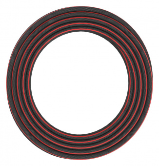 Шланг Fiskars 1027111 3/4" 50м поливочный армированный черный/красный от магазина РЭССИ