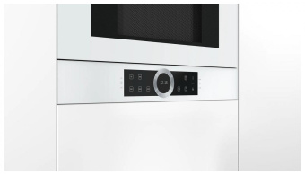 Микроволновая печь Bosch BFL634GW1 21л. 900Вт белый (встраиваемая) от магазина РЭССИ