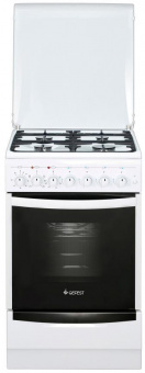 Плита Комбинированная Gefest ПГЭ 5102-02 0300 белый (металлическая крышка) реш.чугун от магазина РЭССИ