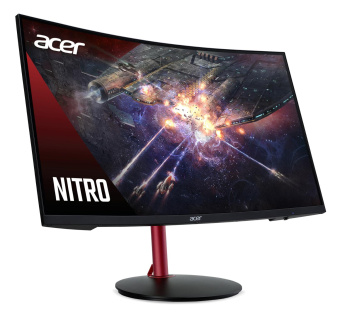 Монитор Acer 23.6" Nitro XZ242QPbmiiphx черный VA LED 16:9 HDMI M/M матовая HAS 400cd 178гр/178гр 1920x1080 144Hz FreeSync DP FHD 4.16кг от магазина РЭССИ