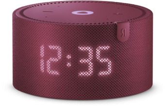 Умная колонка Yandex Станция Мини с часами Алиса красный 10W 1.0 BT 10м (YNDX-00020R) от магазина РЭССИ