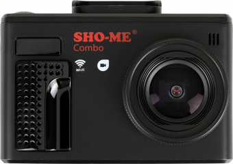 Видеорегистратор с радар-детектором Sho-Me Combo Note WiFi DUO GPS ГЛОНАСС черный от магазина РЭССИ