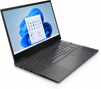 Ноутбук HP Omen 16-c0049ur Ryzen 5 5600H 16Gb SSD512Gb AMD Radeon RX6600M 8Gb 16.1" IPS FHD (1920x1080) Windows 10 Home dk.silver WiFi BT Cam (4E1S2EA) от магазина РЭССИ