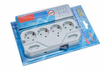 Сетевой фильтр Most CHV 5м (6 розеток) белый (блистер) от магазина РЭССИ