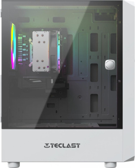 ПК Teclast G01 i5 12400F (2.5) 16Gb SSD1Tb RTX3050 6Gb Windows 11 Professional GbitEth 500W белый (G01 12400F16G1T3050WKRU) от магазина РЭССИ