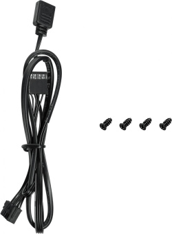 Вентилятор для корпуса Deepcool FL12 ARGB 120х120x25 черный 4-pin (R-FL12-BKAPN1-G) Ret от магазина РЭССИ