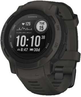 Смарт-часы Garmin Instinct 2 45мм 0.9" LCD корп.темно-серый рем.темно-серый разм.брасл.:22мм (010-02626-00) от магазина РЭССИ