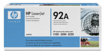 Картридж лазерный HP 92A C4092A черный (2500стр.) для HP LJ 1100/3200 от магазина РЭССИ