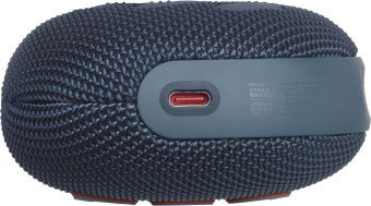 Колонка порт. JBL Clip 5 синий 7W Mono BT 1400mAh (JBLCLIP5BLU) от магазина РЭССИ
