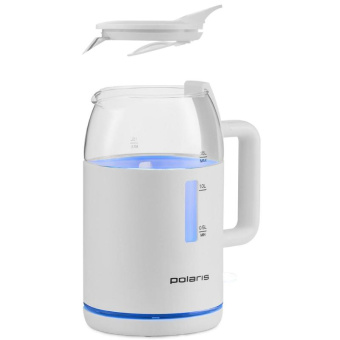 Чайник электрический Polaris PWK 1545CGL белый от магазина РЭССИ
