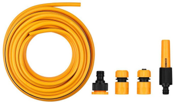 Шланг Deko DKI20 1/2" 20м поливочный оранжевый/черный (065-0464) от магазина РЭССИ