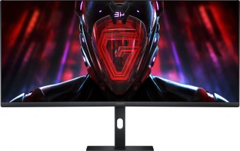 Монитор Xiaomi 34" Curved Gaming Monitor G34WQi черный VA LED 1ms 21:9 HDMI матовая HAS Piv 350cd 178гр/178гр 3440x1440 180Hz FreeSync Premium DP 2K 6.9кг от магазина РЭССИ
