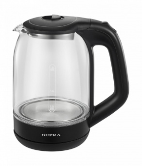 Чайник электрический Supra KES-1872G 1.8л. 1500Вт черный (корпус: стекло) от магазина РЭССИ