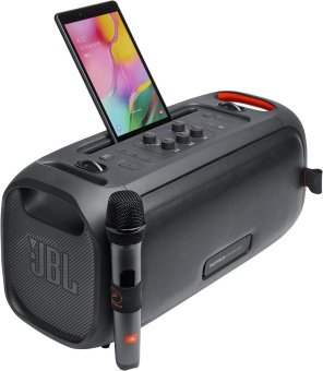 Минисистема JBL PartyBox On-The-Go Essential 2 черный 100Вт USB BT от магазина РЭССИ