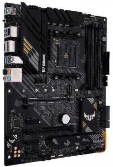 Материнская плата Asus TUF GAMING B550-PLUS Soc-AM4 AMD B550 4xDDR4 ATX AC`97 8ch(7.1) 2.5Gg RAID+HDMI+DP от магазина РЭССИ