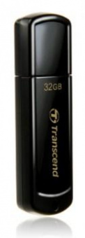 Флеш Диск Transcend 32Gb Jetflash 350 TS32GJF350 USB2.0 черный от магазина РЭССИ