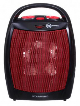 Тепловентилятор Starwind SHV2001 1600Вт черный/красный от магазина РЭССИ