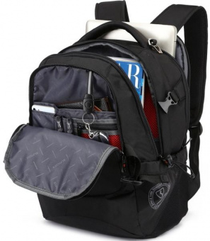 Рюкзак для ноутбука 17.3" Sumdex PJN-307BK черный полиэстер от магазина РЭССИ