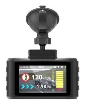 Видеорегистратор с радар-детектором Dunobil ignis signature GPS черный от магазина РЭССИ