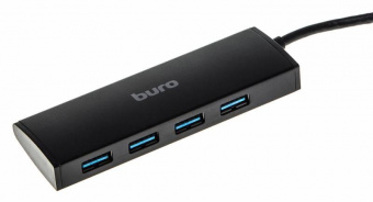 Разветвитель USB 3.0 Buro BU-HUB4-0.5-U3.0 4порт. черный от магазина РЭССИ