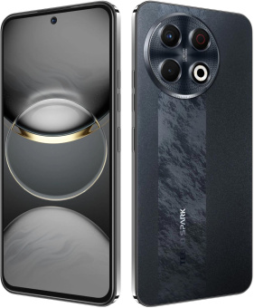 Смартфон Tecno Spark 30 Pro 256Gb 8Gb черный моноблок 3G 4G 2Sim 6.78" 1080x2436 Android 14 108Mpix 802.11 a/b/g/n/ac NFC GPS GSM900/1800 Protect FM microSD max1024Gb от магазина РЭССИ